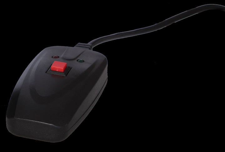 Ibiza Fog Machine with Fire/Flame Effect (Black)