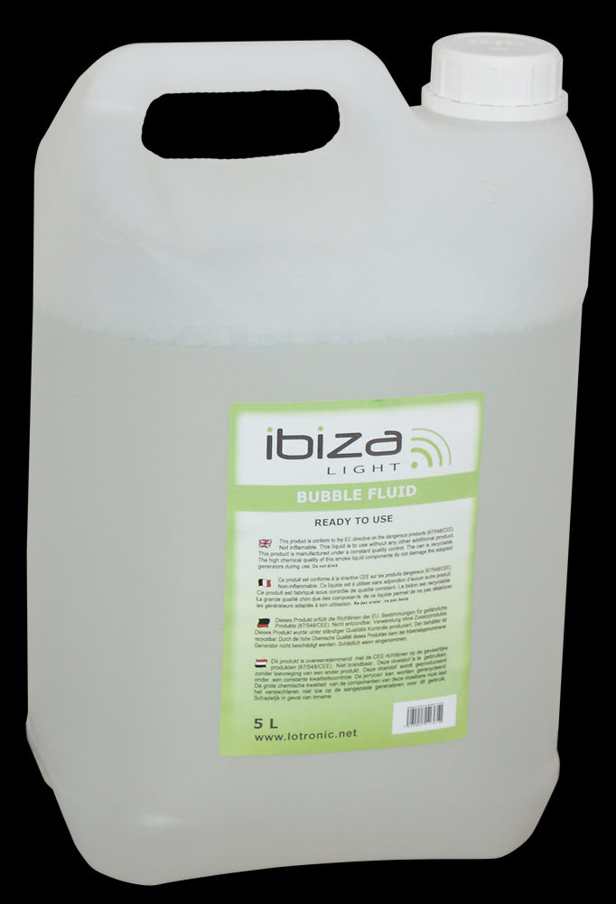 Ibiza Soap bubble fluid 5 Liter