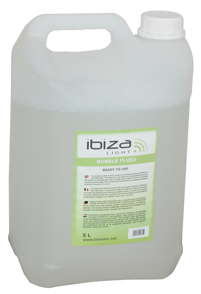 Ibiza Soap bubble fluid 5 Liter