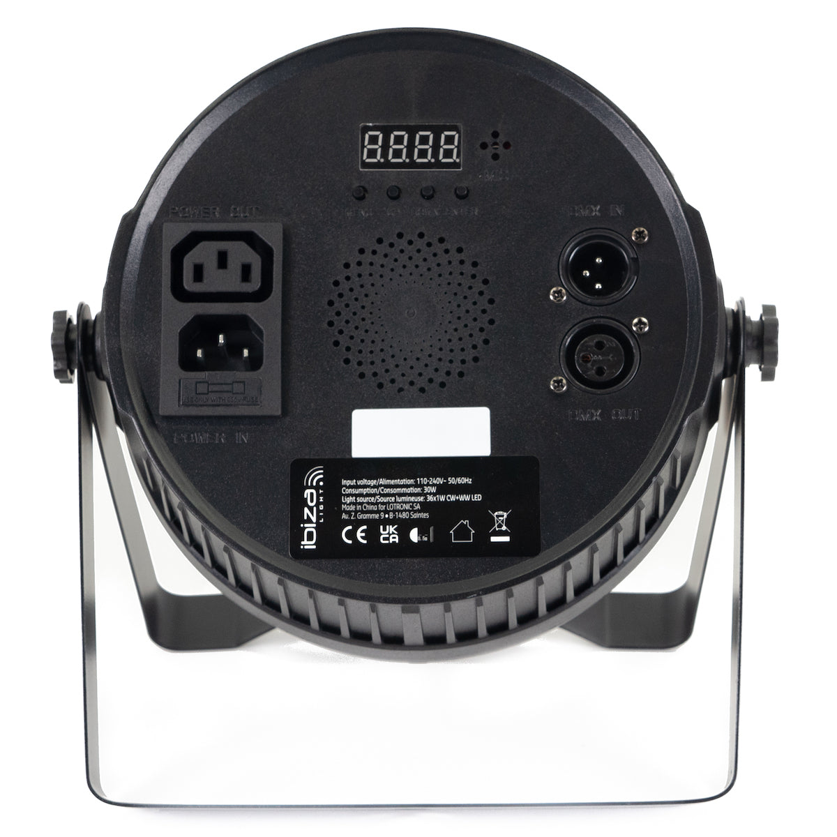 Ibiza Thinpar UV LED SPOT (36x3W)