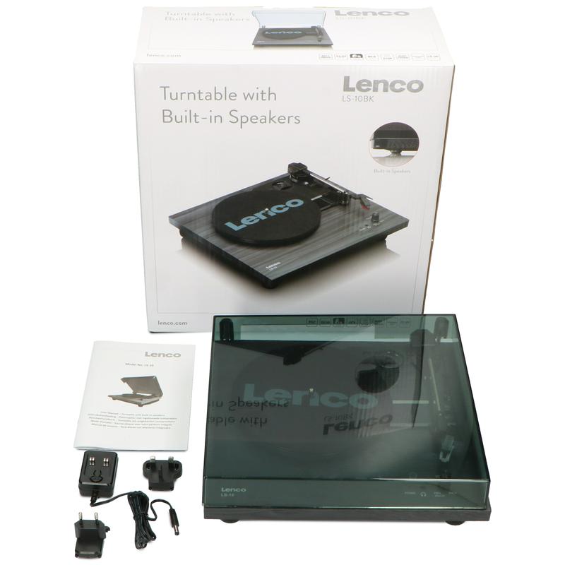 Lenco LS-10 Turntable (Black)