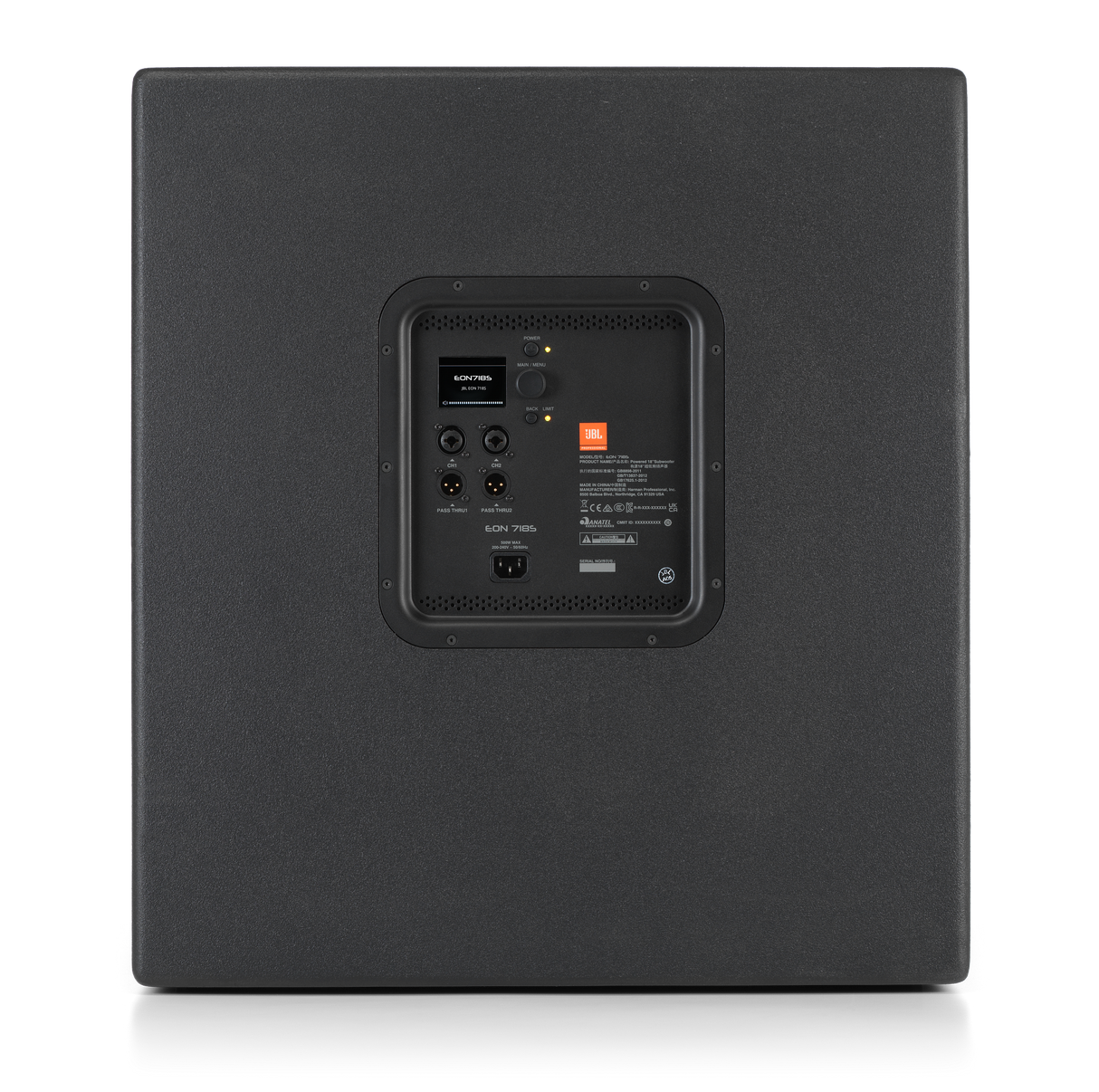 JBL EON718S Aktiv Subwoofer (Sort)