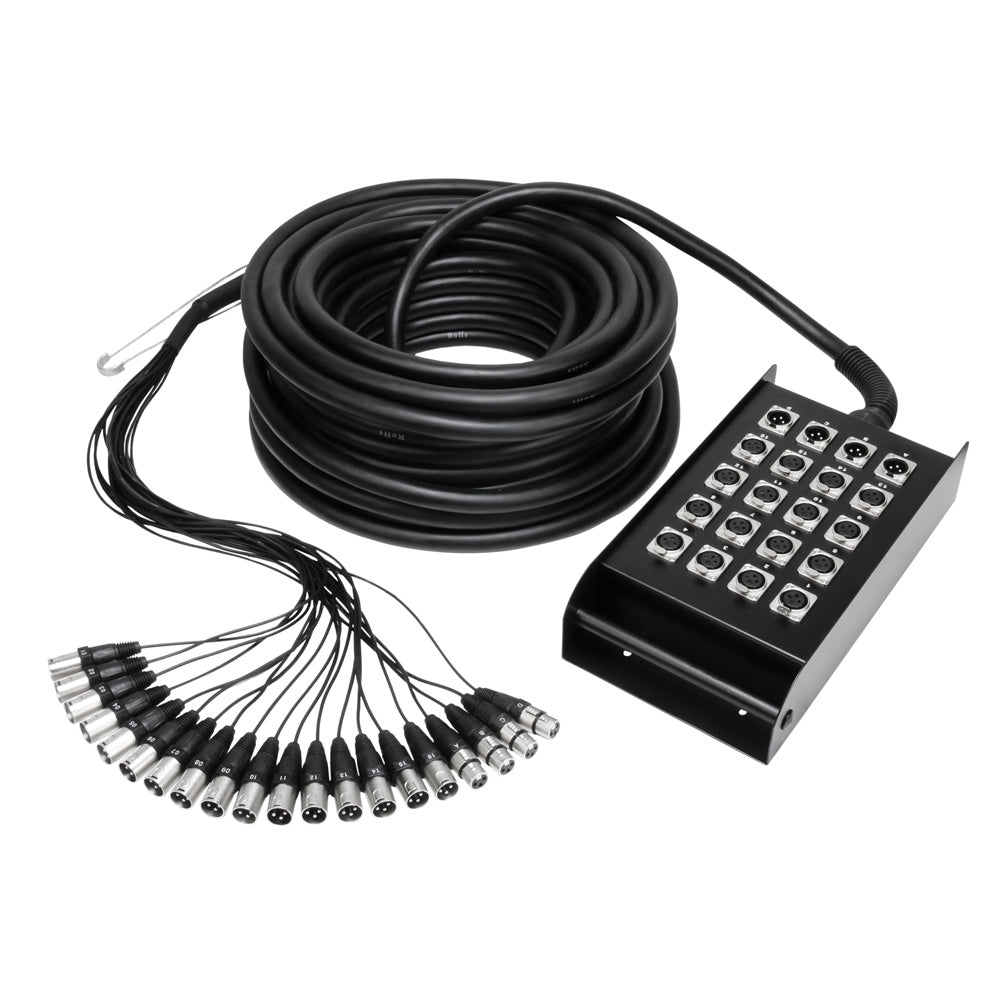 Multikabel med Stage Box 16/4