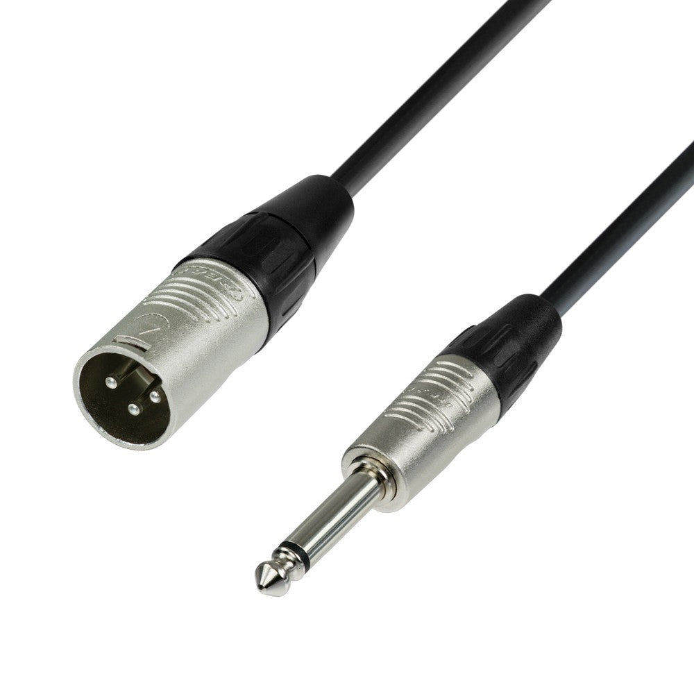 Signal Cable XLR Male to 6.3 mm Mono Jack