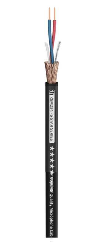 Microphone Cable (Black, 100m)