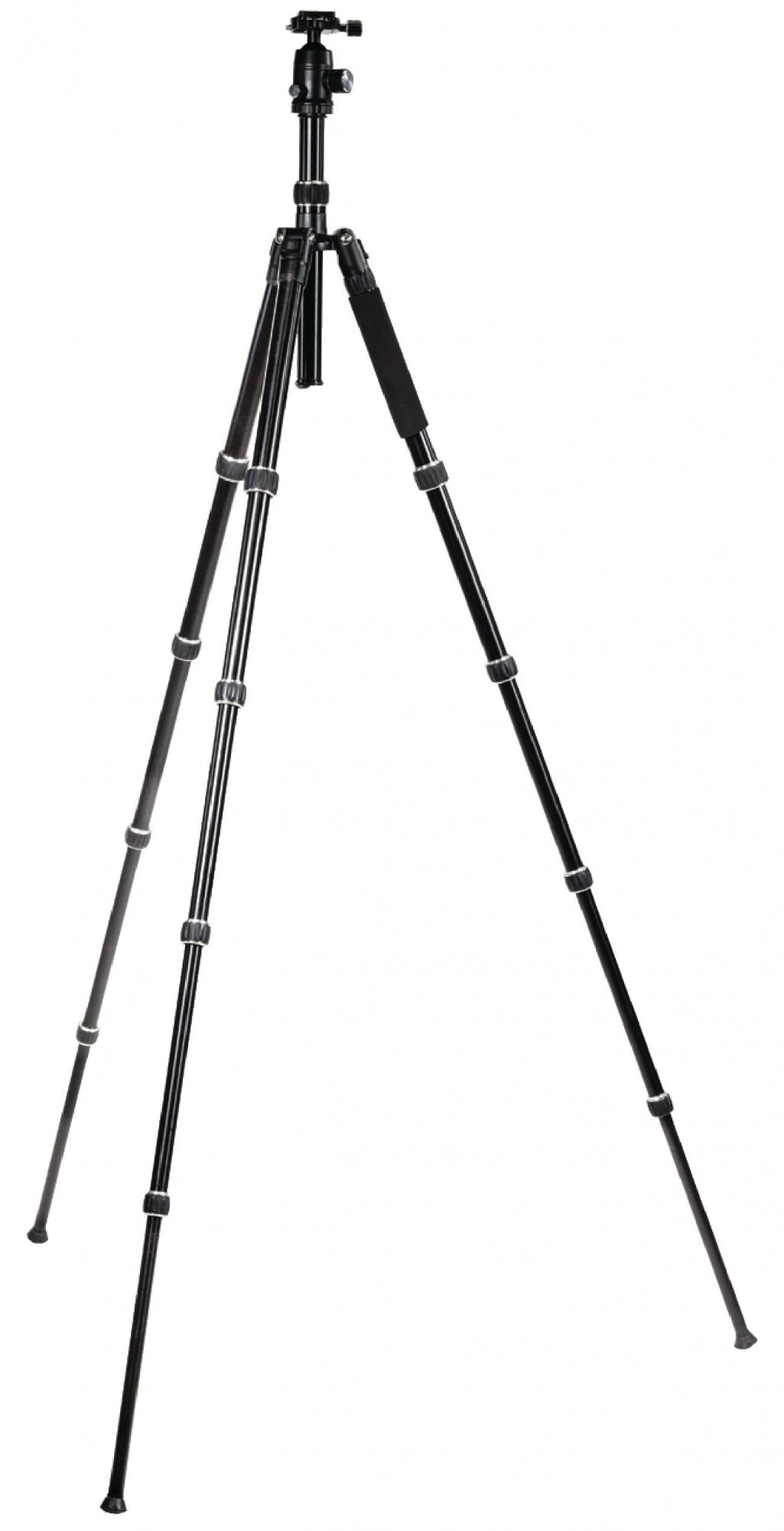 Professional camera/video tripod with ball head, 145 cm