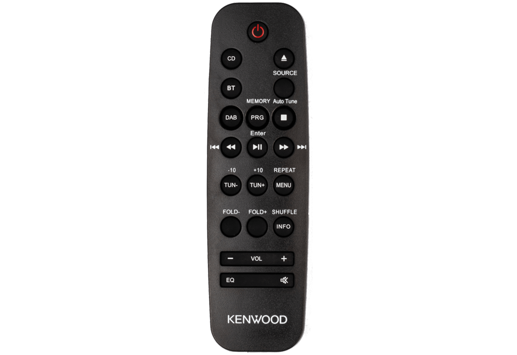 Kenwood M-918DAB-H - Mini system with Bluetooth and DAB+, Aluminium
