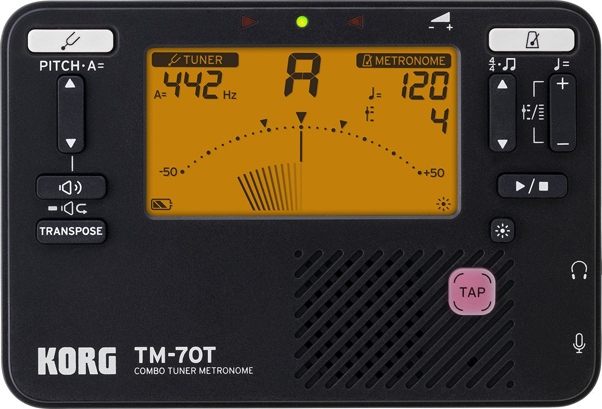 Korg TM70-BK Tuner & Metronome