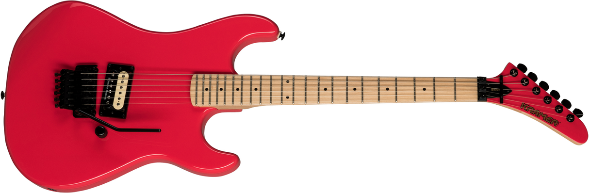 Kramer Guitars Baretta Vintage Electric Guitar (Ruby Red )
