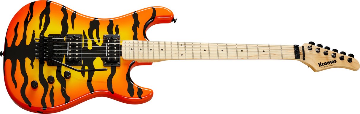 Kramer Guitars Pacer Vintage Electric Guitar (Tiger Stripe )
