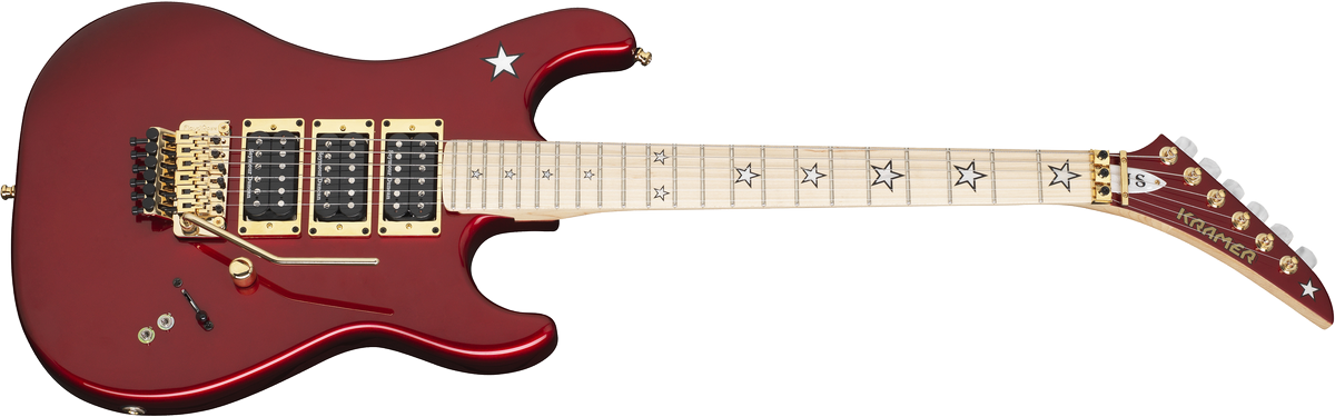 Kramer Jersey Star Electric Guitar (Candy Apple Red )