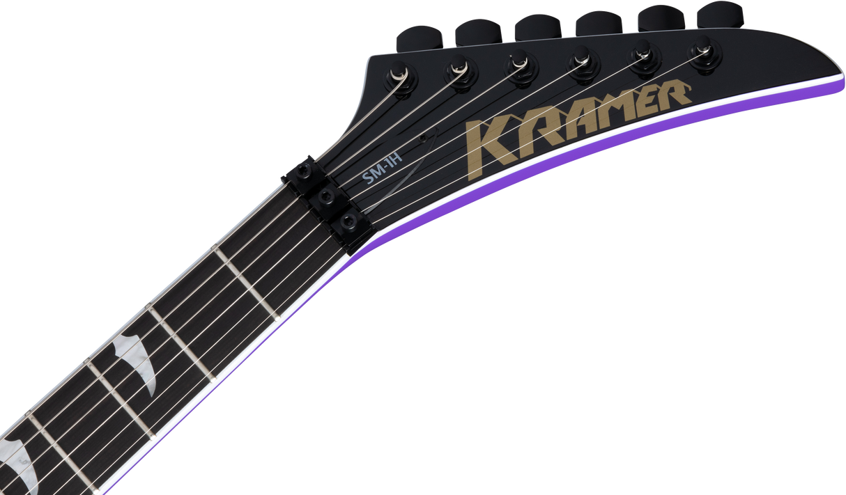 Kramer SM-1H Electric Guitar (Shockwave Purple)