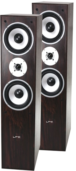 HiFi Speaker Set - 350w Walnut