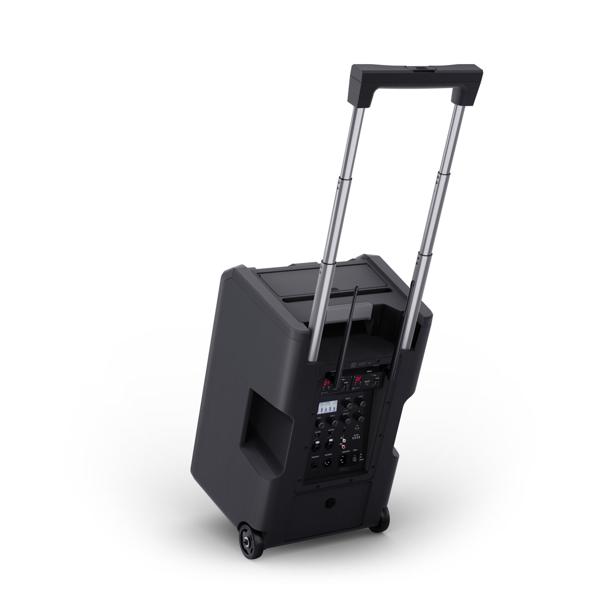 LD Systems ANNY® 10 HBH 2 B8 - 10" portable battery-powered Bluetooth® PA system with mixer, 1x wireless handheld and 1x headset microphone (incl. bodypack)