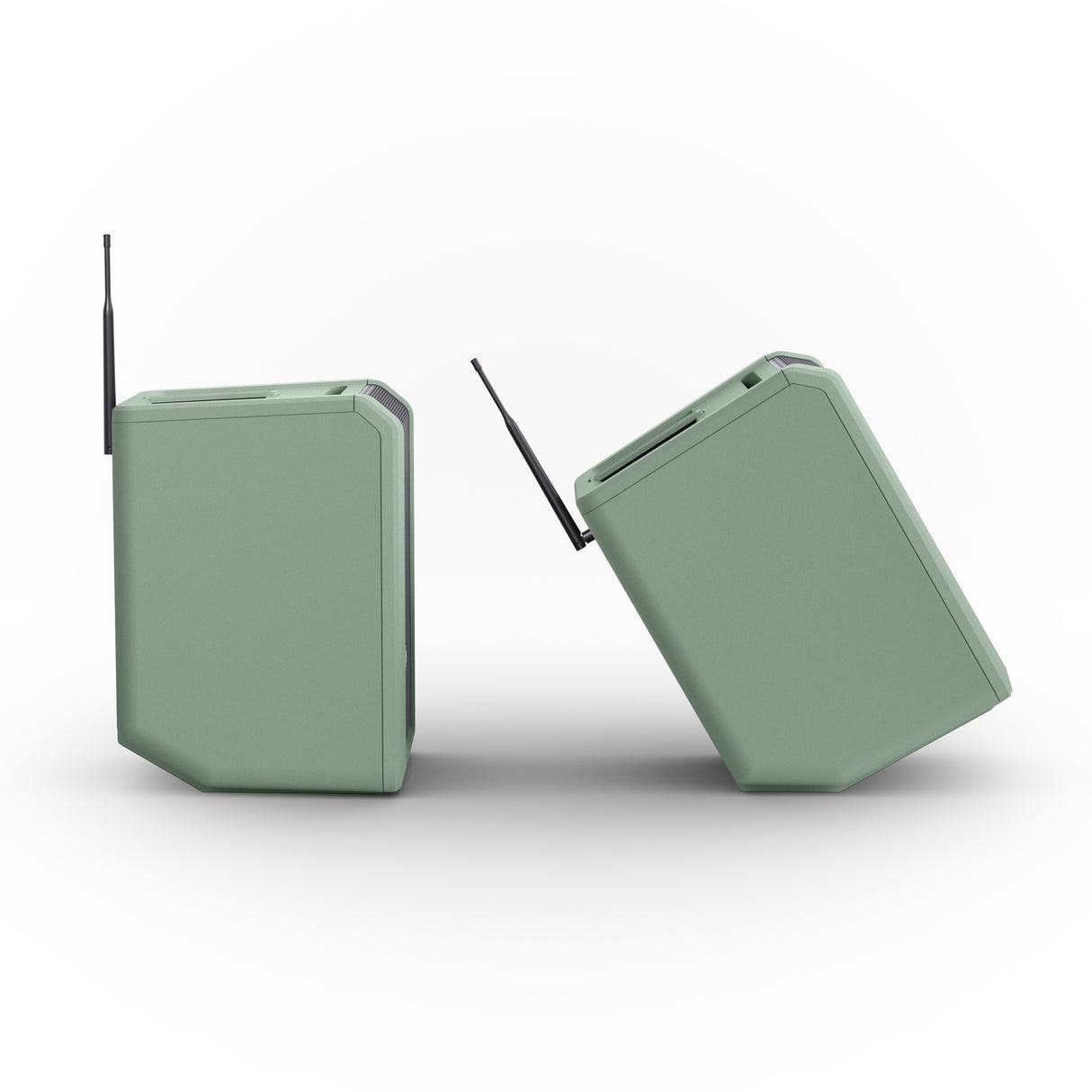 LD Systems ANNY® 8 HHD B6 GN - Portable battery-powered Bluetooth® PA speaker with mixer and 1x wireless handheld microphone, Adventure Green