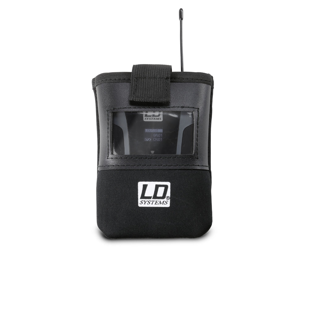 LD Systems BP POCKET 2 - Pouch for bodypack transmitter with transparent window