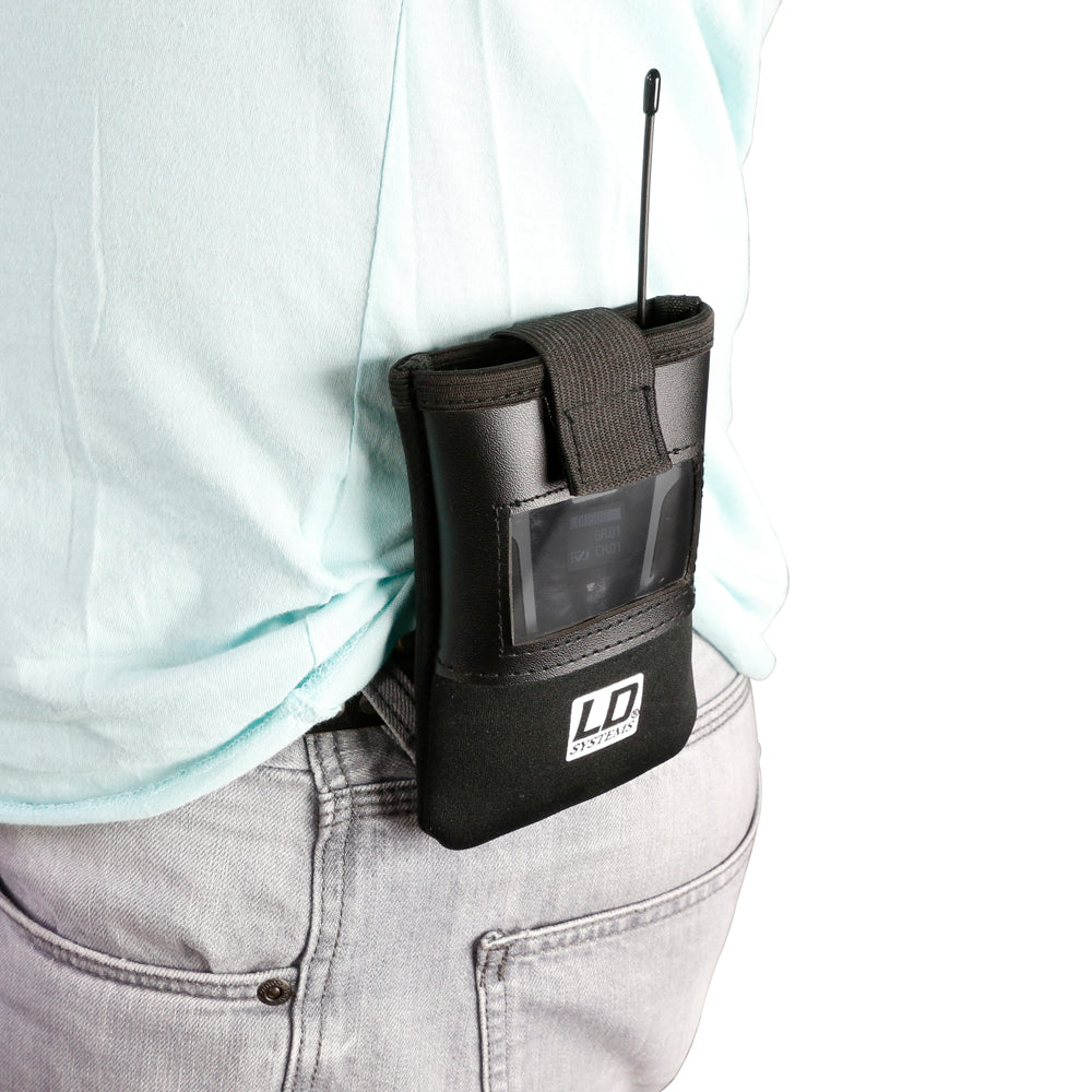 LD Systems BP POCKET 2 - Pouch for bodypack transmitter with transparent window