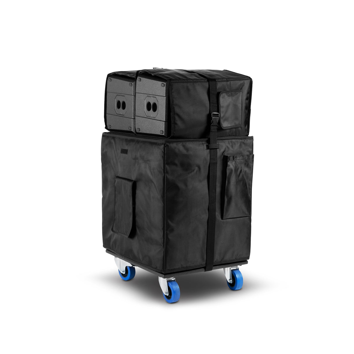 LD Systems DAVE 15 G4X BAG SET - Transport set with wheel board and protective cover for DAVE 15 G4X