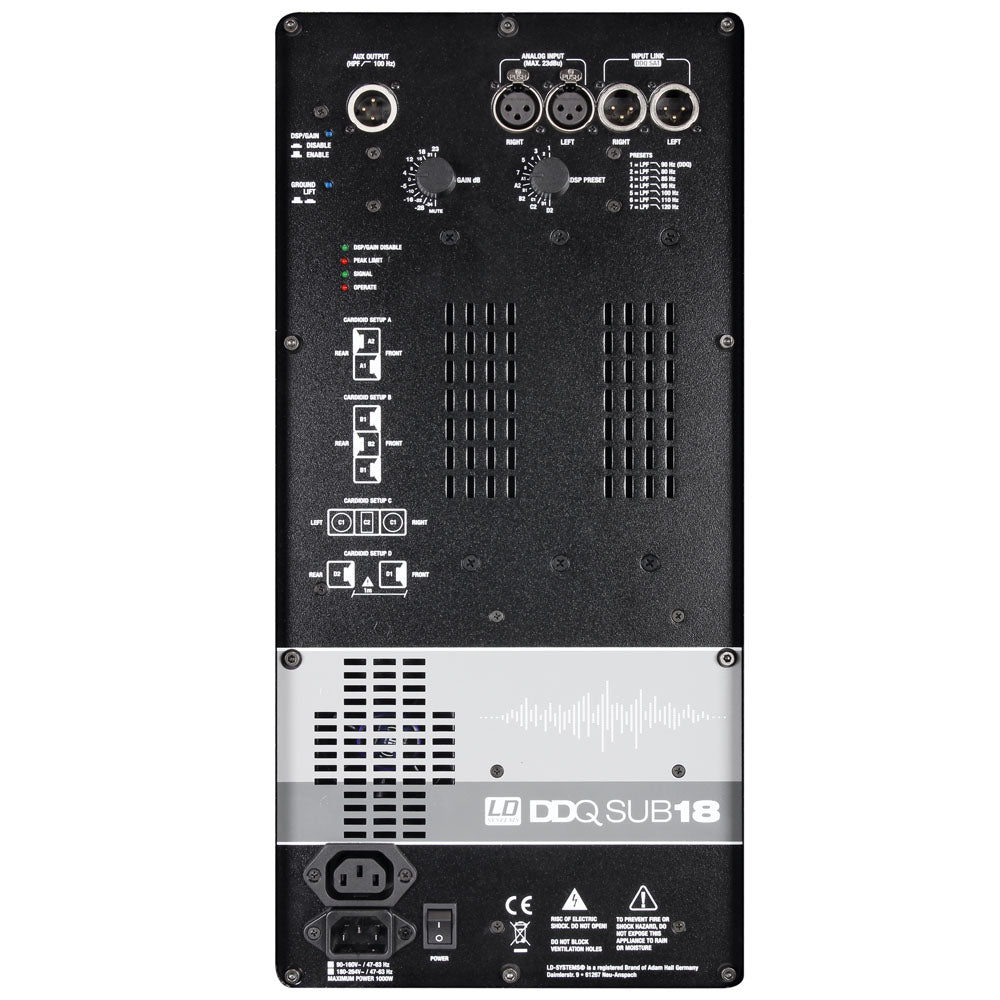LD Systems DDQ SUB 18 Active Subwoofer
