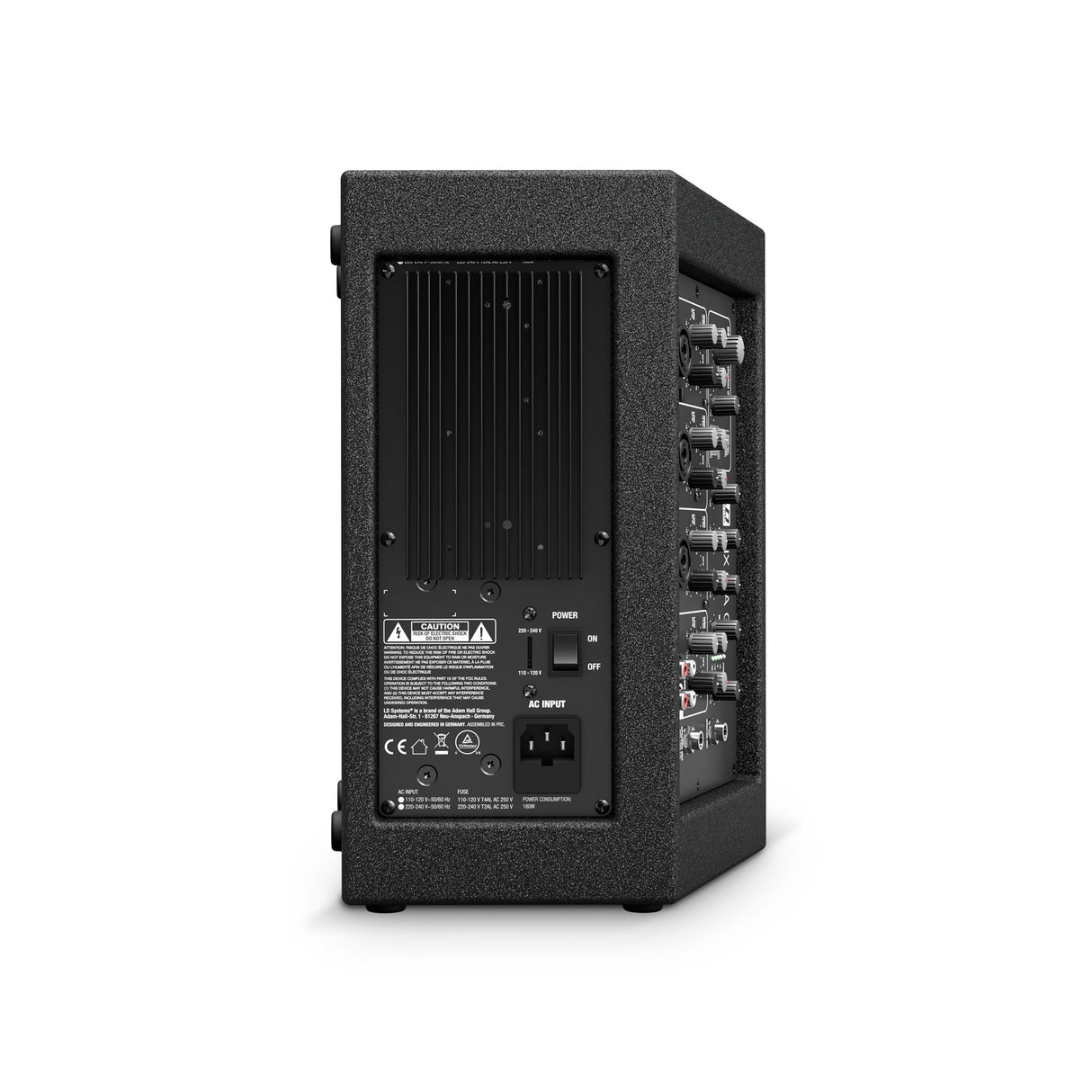 LD Systems MIX 6 A G3 - Active 2-way speaker with integrated 4-channel mixer