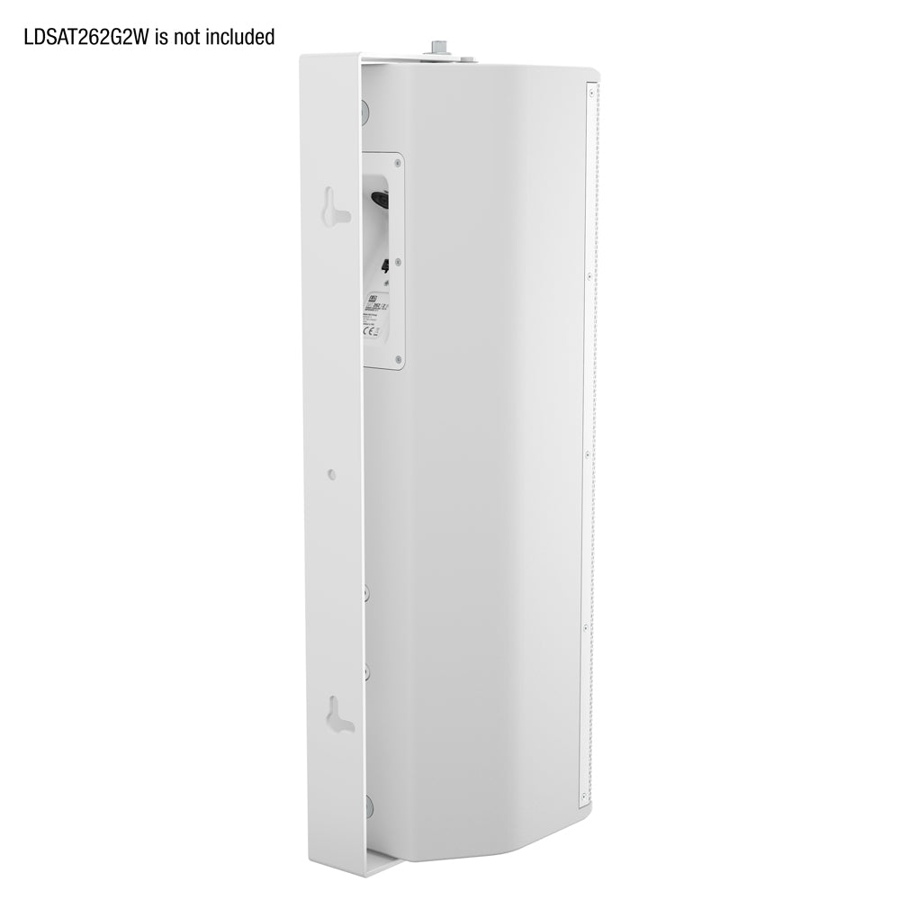 LD Systems SAT 262 G2 WMB W - Swivel wall bracket for LDSAT262G2, white