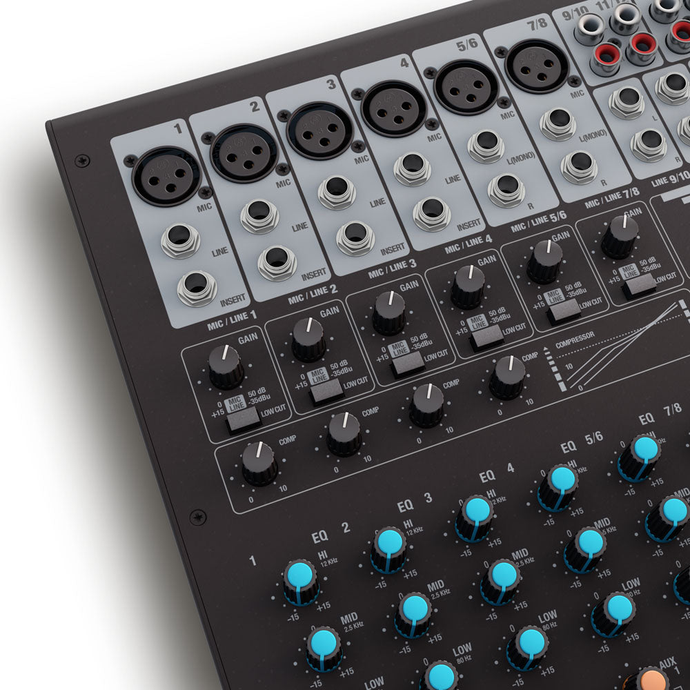 LD Systems VIBZ 12 DC - 12-channel mixing console with DFX and compressor