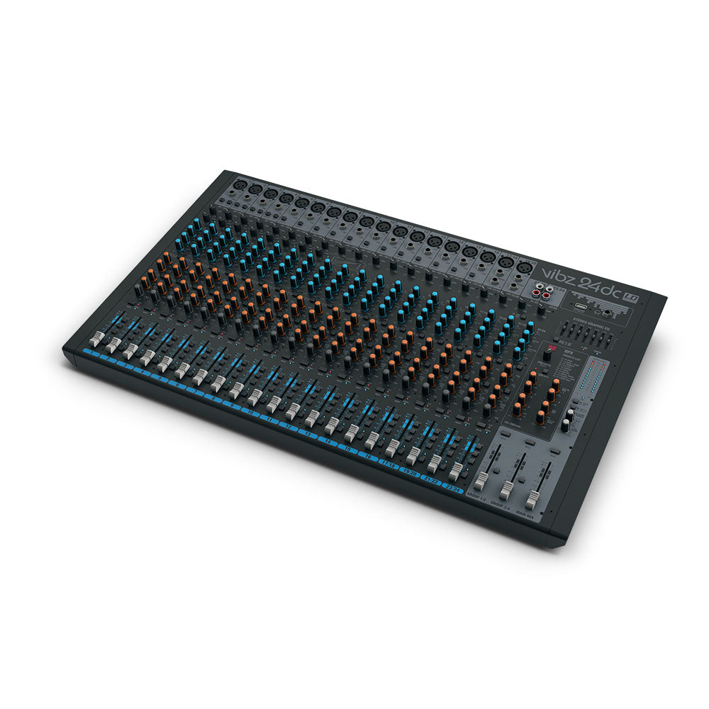 LD Systems VIBZ 24 DC - 24-channel mixing console with DFX and compressor