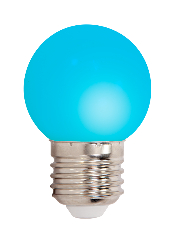 Colored LED Bulbs (6 pcs)