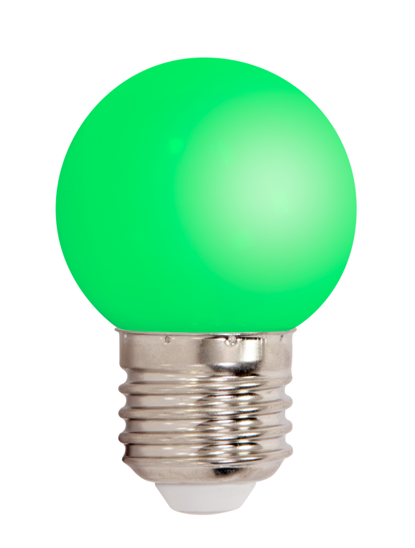 Colored LED Bulbs (6 pcs)