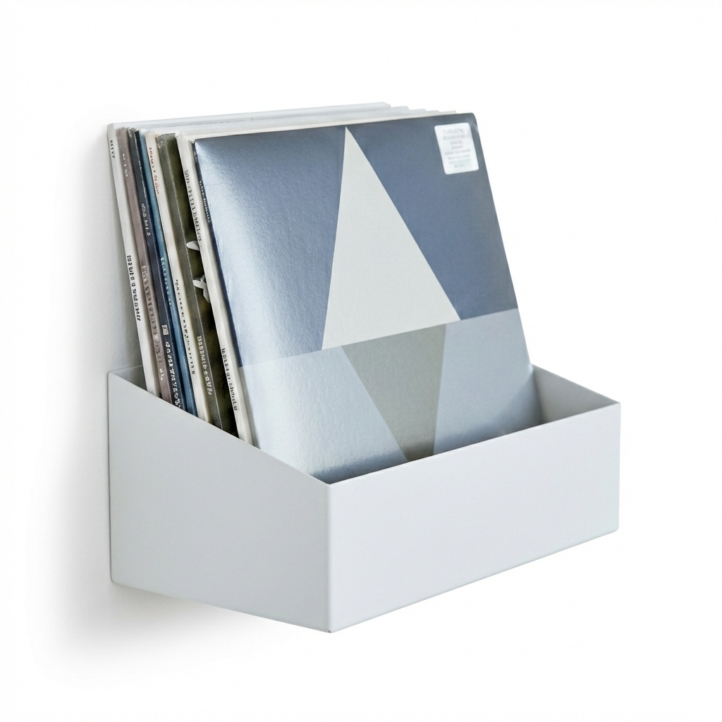 Studio 57 Vinyl Wall Shelf Large (white)
