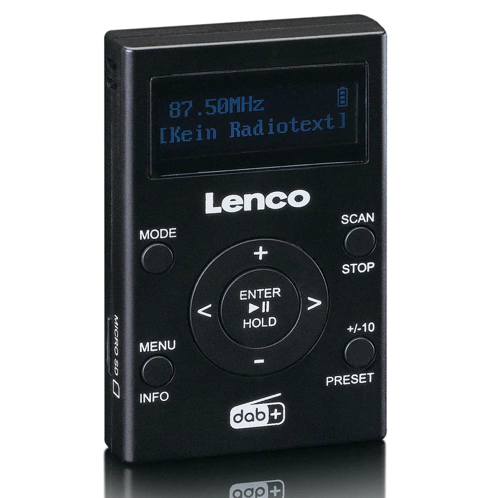 Lenco PDR-11 DAB Radio, Black