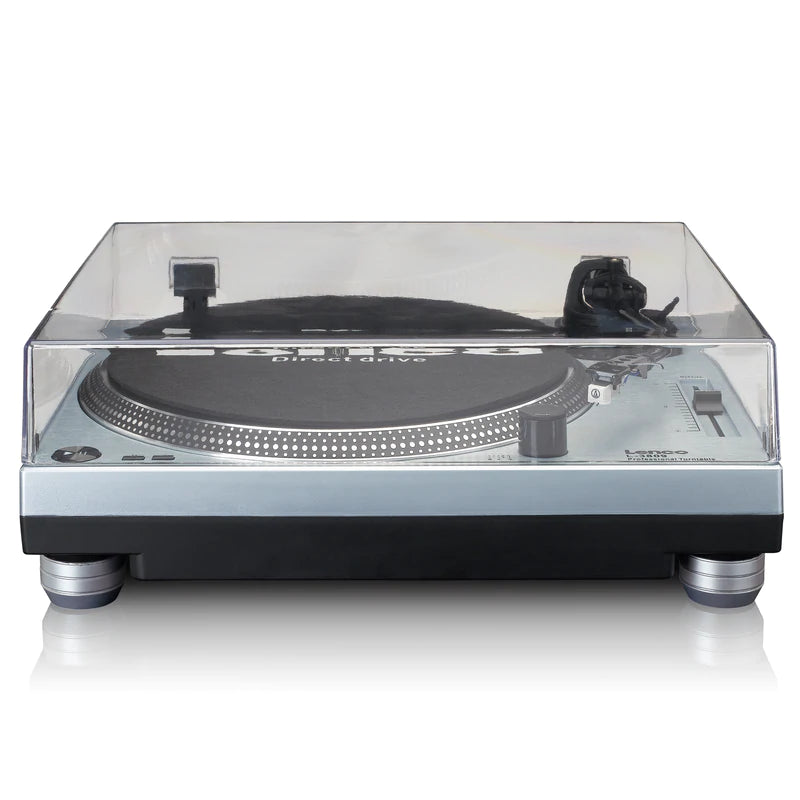 Lenco L-3809 Turntable, Metallic