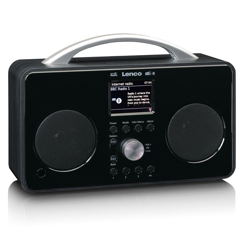 Lenco PIR-645 Internet Radio, Black