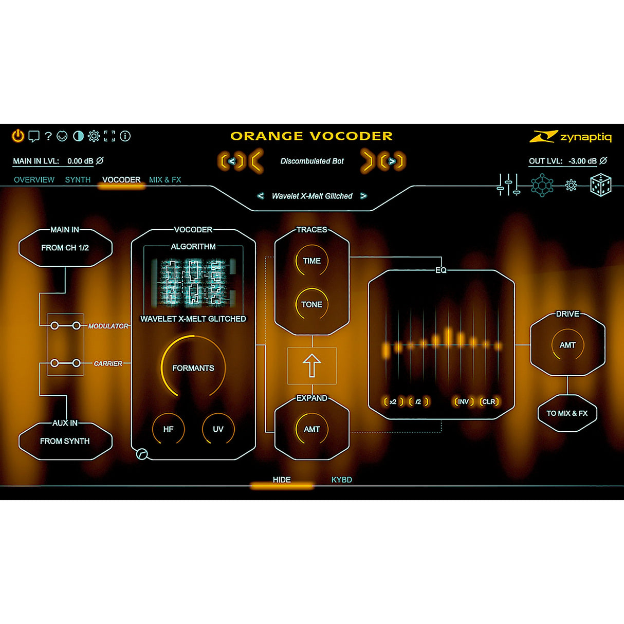 ORANGE VOCODER-4 MAC