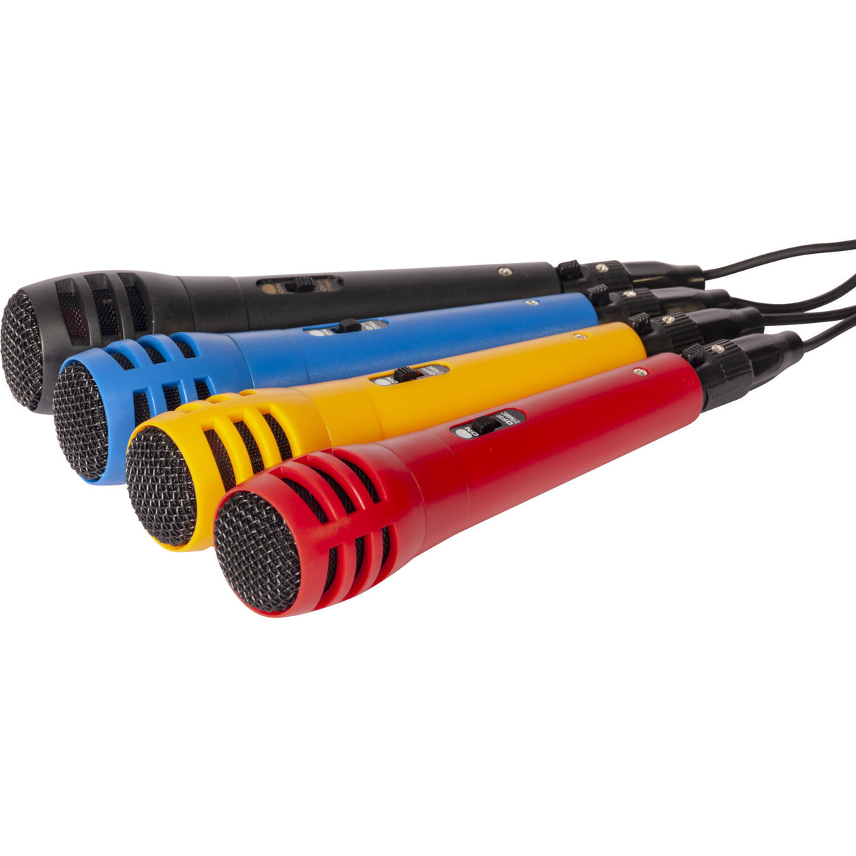 Microphone set with 4 microphones