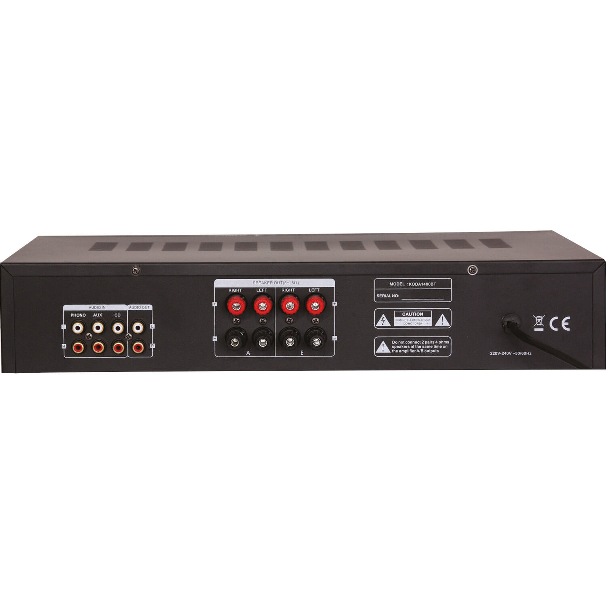 Madison HI-FI Stereo Amplifier (Silver, 2x140W)