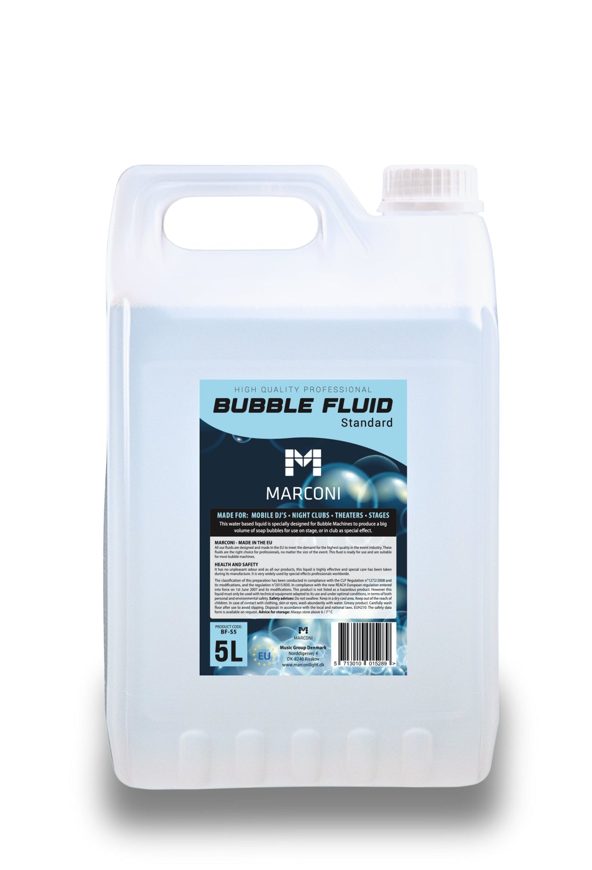3 x 5L Bubble solution