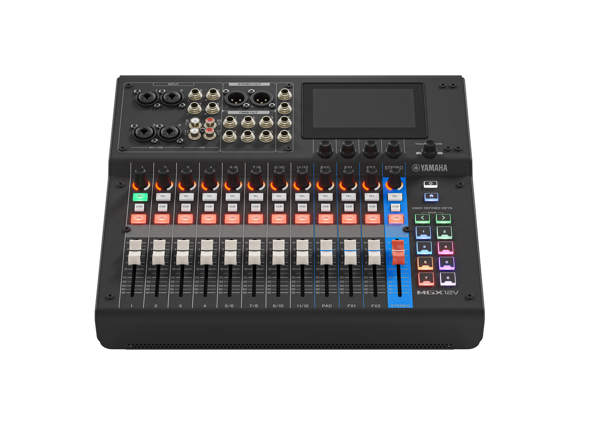 Yamaha MGX12V Digital Mixing Console (Black) - Video Version