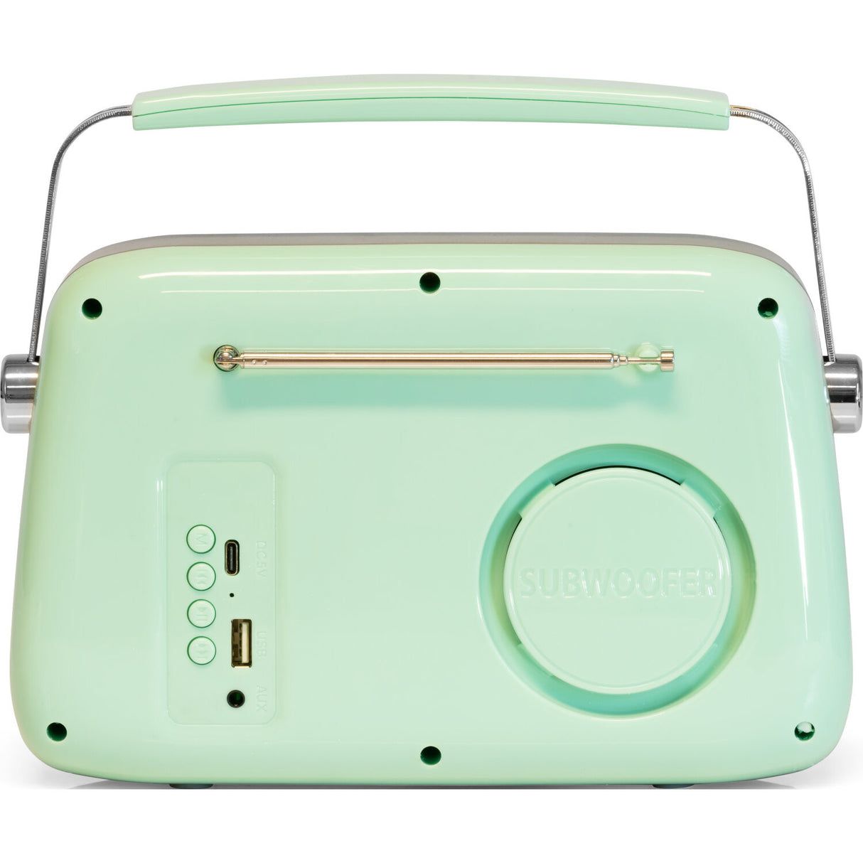 Madison Retro Radio with Bluetooth and FM (Mint)