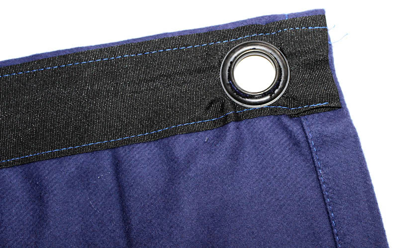 Molton Backdrop with Eyelets (Blue)
