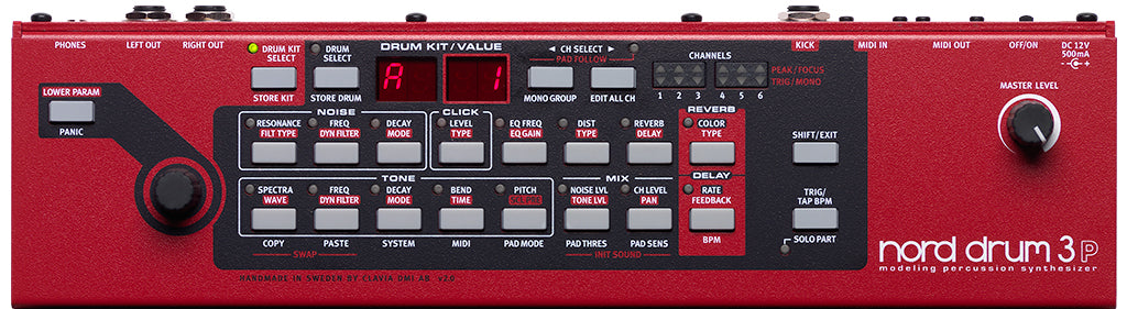 Nord Drum 3P Modeling Percussion Synthesizer