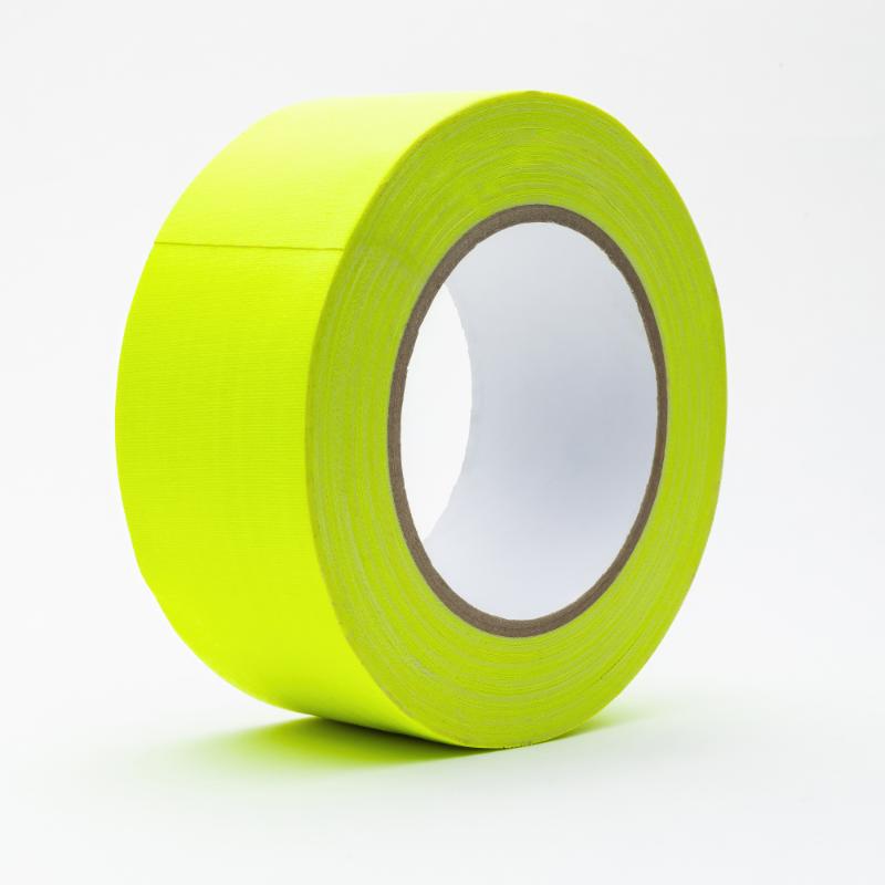 Neon Glow Tape 50mm (25m, Yellow)