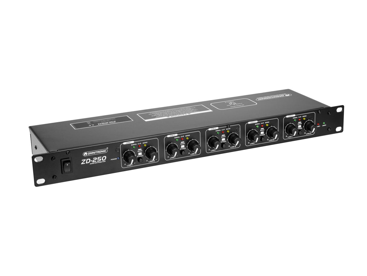 Omnitronic ZD-250B Zone Mixer