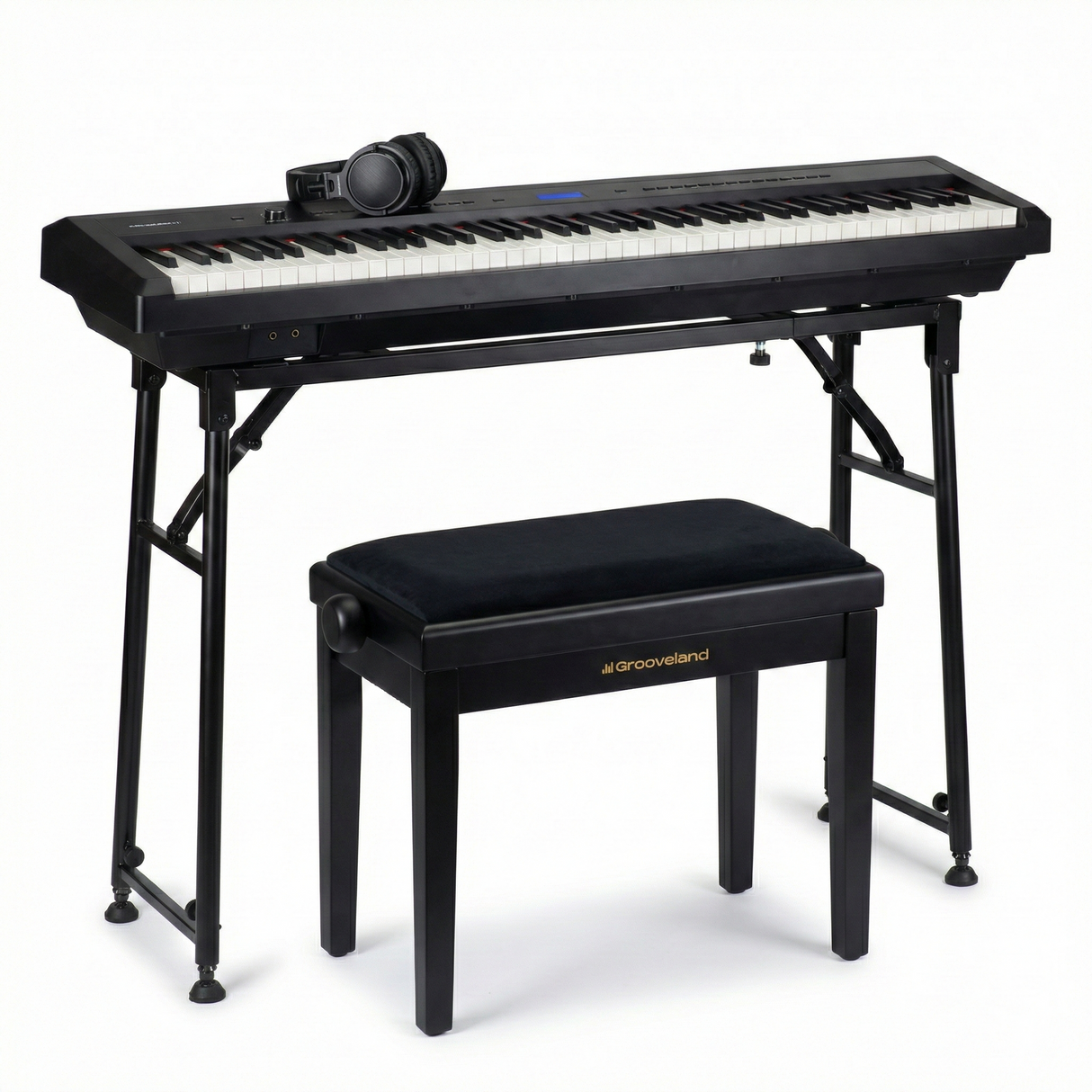 Grooveland P22 Electric Piano Starter Pack (Black)
