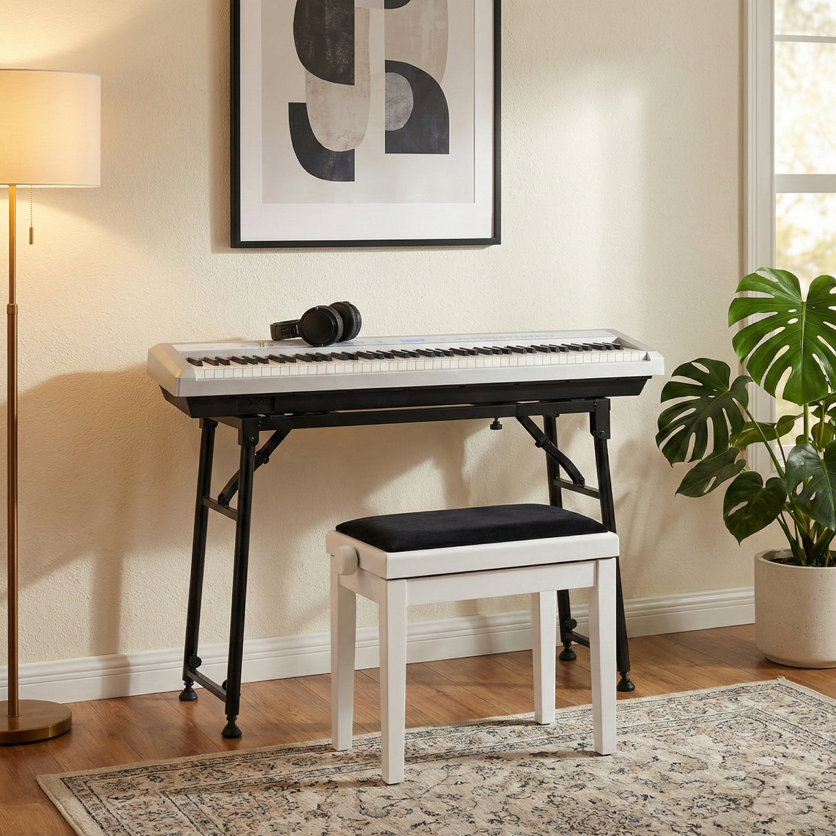 Grooveland P22 Electric Piano Starter Pack (White)