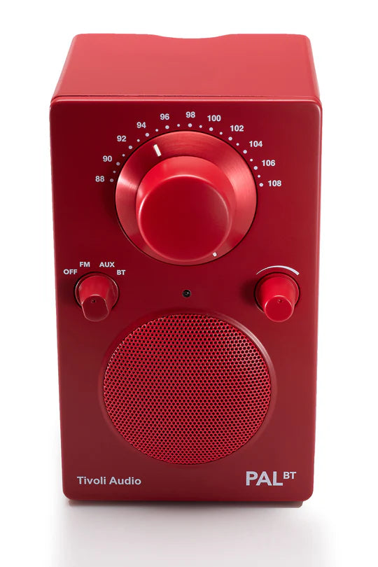 Tivoli Audio PAL BT* Bluetooth Speaker (Red)