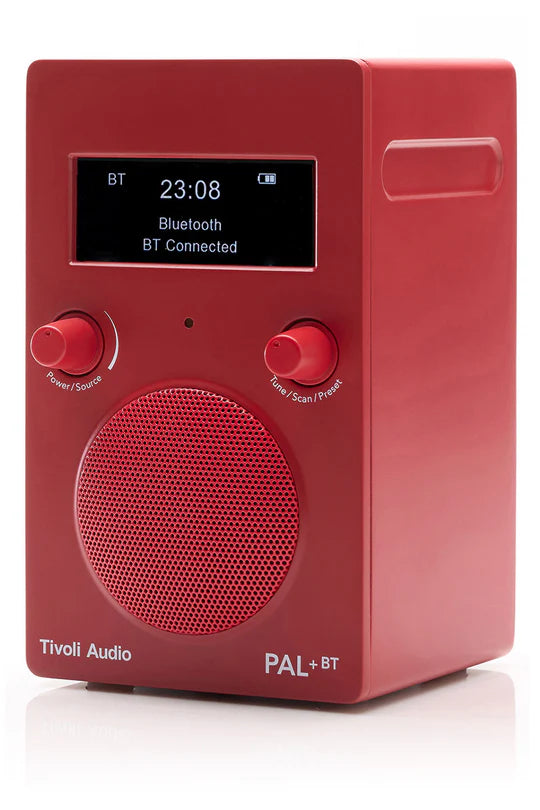 Tivoli Audio PAL+BT DAB+/Bluetooth Speaker (Red) NEW