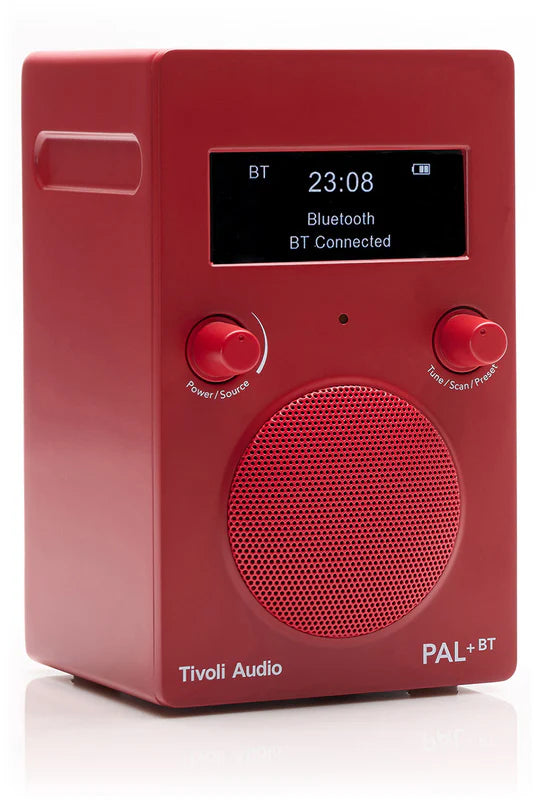 Tivoli Audio PAL+BT DAB+/Bluetooth Speaker (Red) NEW