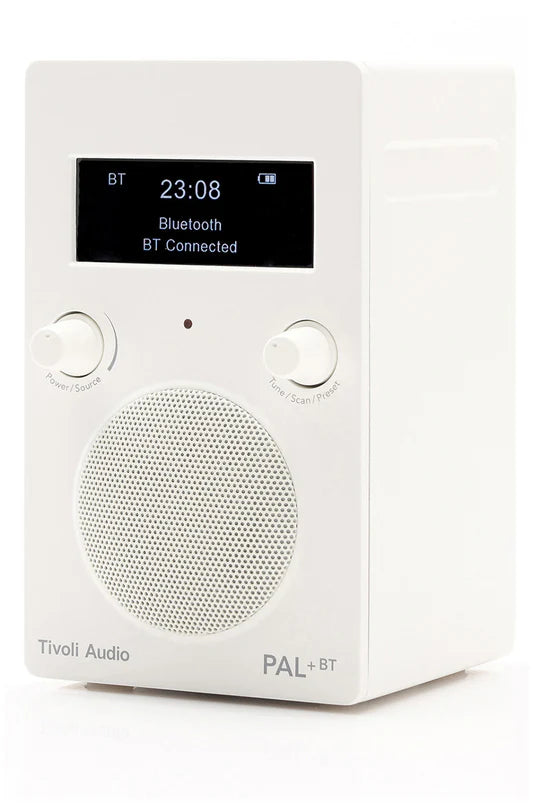 Tivoli Audio PAL+BT DAB+/Bluetooth Speaker (White) NEW