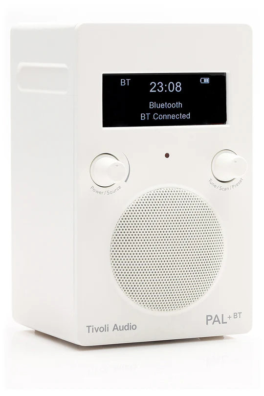 Tivoli Audio PAL+BT DAB+/Bluetooth Speaker (White) NEW
